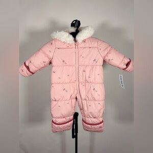 NWT Carter's baby-girls Puffer Pram Suit 6 months